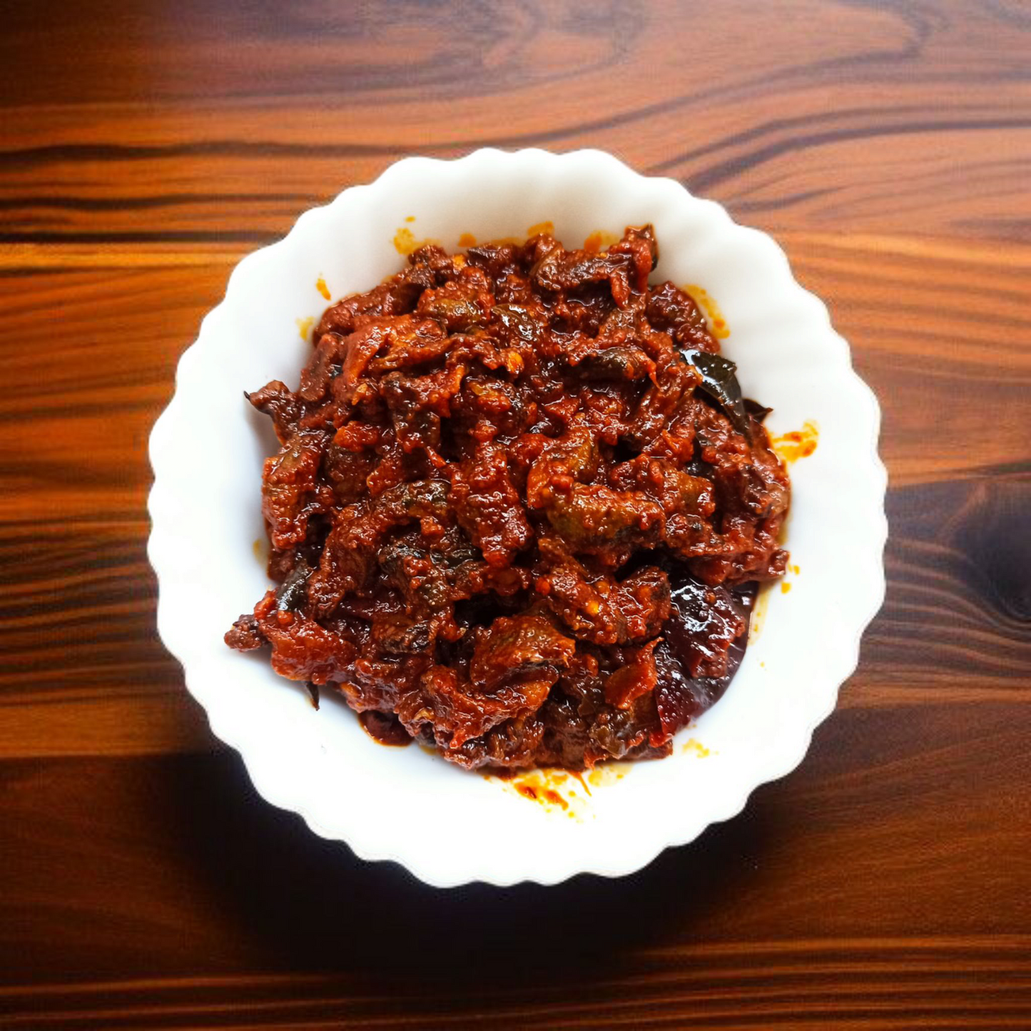 Fresh homemade kerala style blue mussel (kallumakkaya) pickle 750g king jar